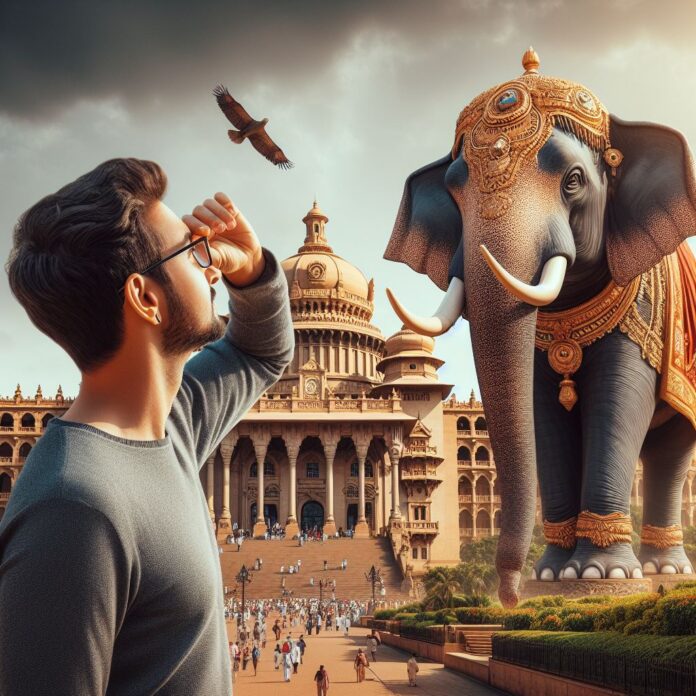 Vidhana Soudha AI image Avinash